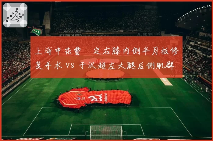 上海申花曹赟定右膝内侧半月板修复手术 vs 于汉超左大腿后侧肌群轻微拉伤,老将复出时间表大不同
